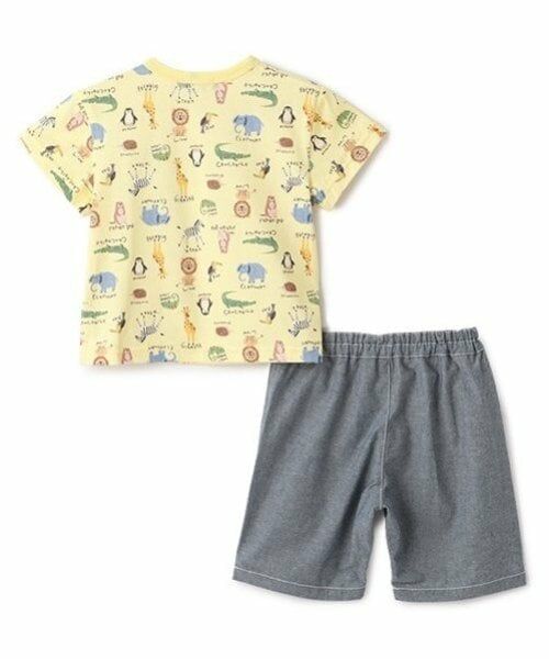 kladskap / クレードスコープ ベビー・キッズウエア | アニマル柄半袖Tシャツセットアップ | 詳細2
