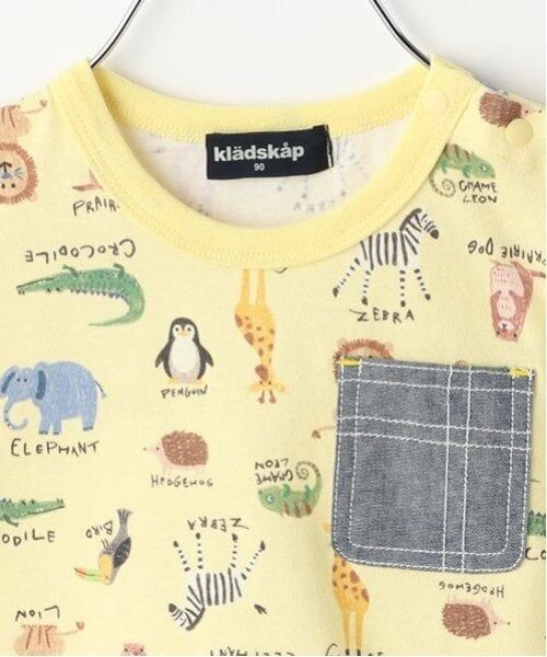kladskap / クレードスコープ ベビー・キッズウエア | アニマル柄半袖Tシャツセットアップ | 詳細4