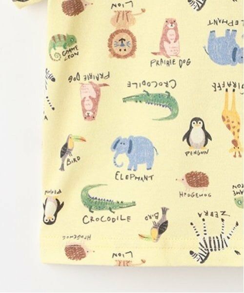 kladskap / クレードスコープ ベビー・キッズウエア | アニマル柄半袖Tシャツセットアップ | 詳細6