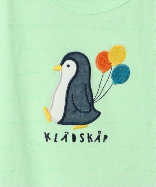 kladskap / クレードスコープ Tシャツ | ペンギンアップリケ半袖Tシャツセットアップ | 詳細5