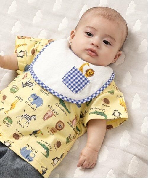 kladskap / クレードスコープ スタイ・ビブ | ポケットからアニマルスタイ | 詳細10