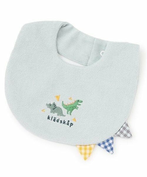 kladskap / クレードスコープ スタイ・ビブ | 恐竜刺しゅうスタイ | 詳細1