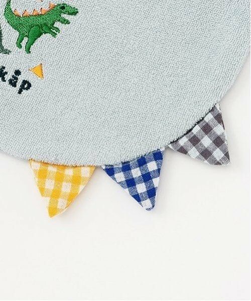 kladskap / クレードスコープ スタイ・ビブ | 恐竜刺しゅうスタイ | 詳細5