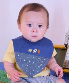 kladskap / クレードスコープ スタイ・ビブ | ロケット刺しゅうスタイ