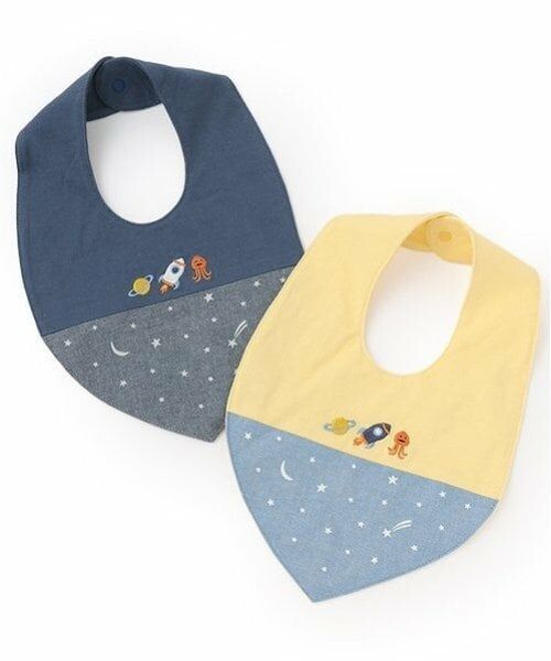 kladskap / クレードスコープ スタイ・ビブ | ロケット刺しゅうスタイ | 詳細7