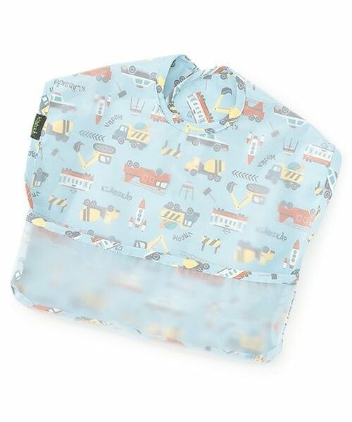 kladskap / クレードスコープ スタイ・ビブ | 総柄お食事スタイ（サックス）