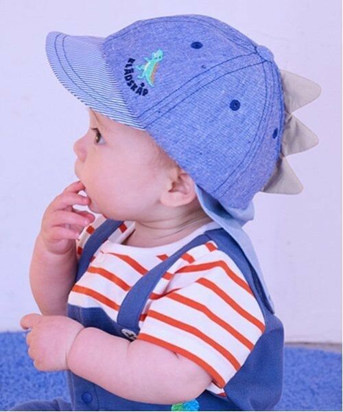 kladskap / クレードスコープ キャップ | 恐竜キャップ(サックス)