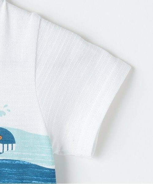 kladskap / クレードスコープ ロンパース | 海の中プリント半袖カバーオール | 詳細3