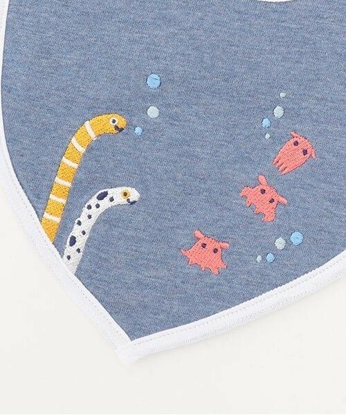 kladskap / クレードスコープ スタイ・ビブ | 海のいきもの刺しゅうスタイ | 詳細3