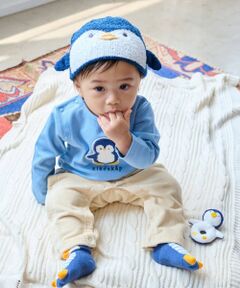 kladskap / クレードスコープ ロンパース | ペンギンモチーフカバーオール