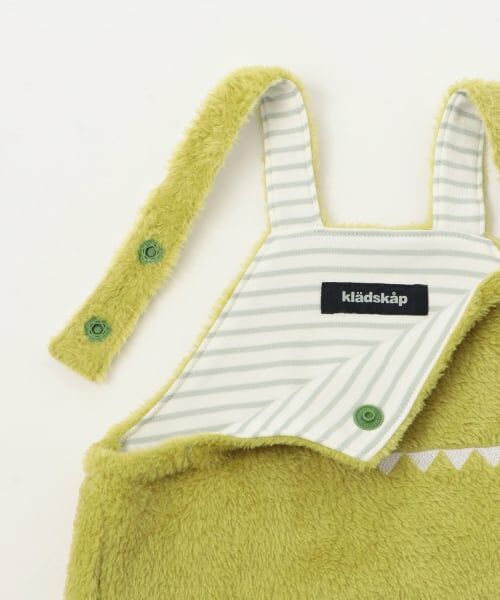 kladskap / クレードスコープ ロンパース | アニマルTシャツ×ボアサロペットセット | 詳細8