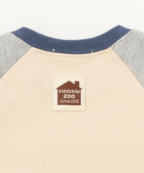 kladskap / クレードスコープ ベビー・キッズウエア | クマ長袖Tシャツ×ボーダーパンツセット | 詳細6