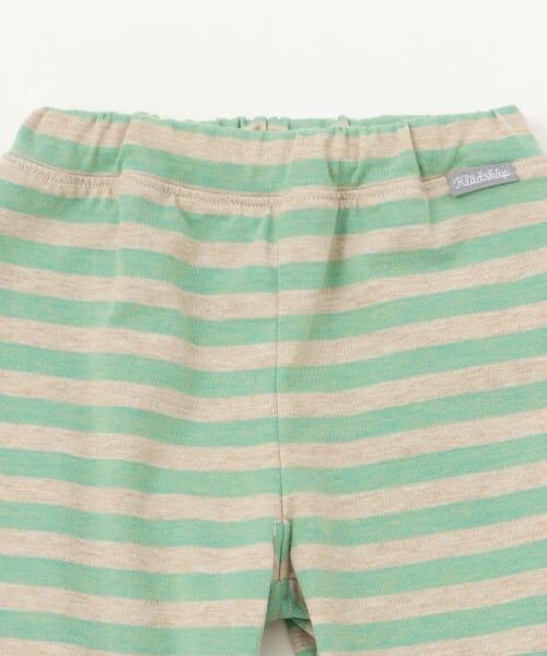 kladskap / クレードスコープ ベビー・キッズウエア | クマ長袖Tシャツ×ボーダーパンツセット | 詳細8