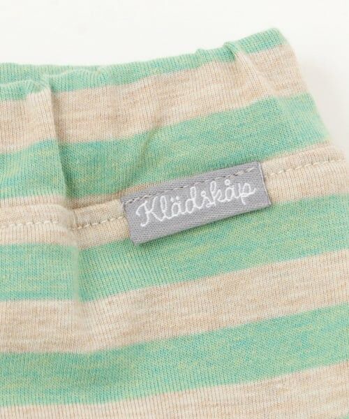 kladskap / クレードスコープ ベビー・キッズウエア | クマ長袖Tシャツ×ボーダーパンツセット | 詳細9