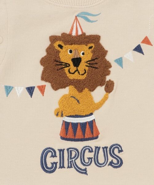 kladskap / クレードスコープ ロンパース | サーカスライオンカバーオール | 詳細3