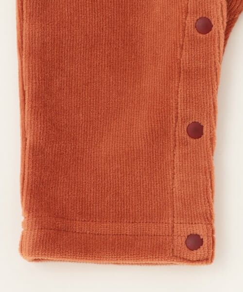 kladskap / クレードスコープ ロンパース | 恐竜ボーダーレイヤード風カバーオール | 詳細6