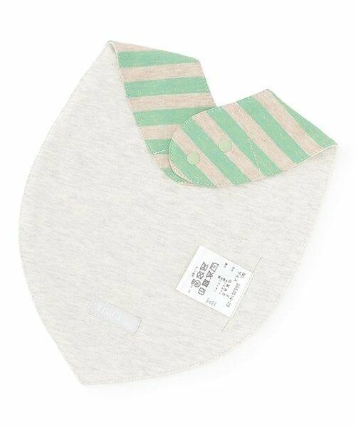 kladskap / クレードスコープ スタイ・ビブ | 恐竜刺しゅうボーダースタイ | 詳細1