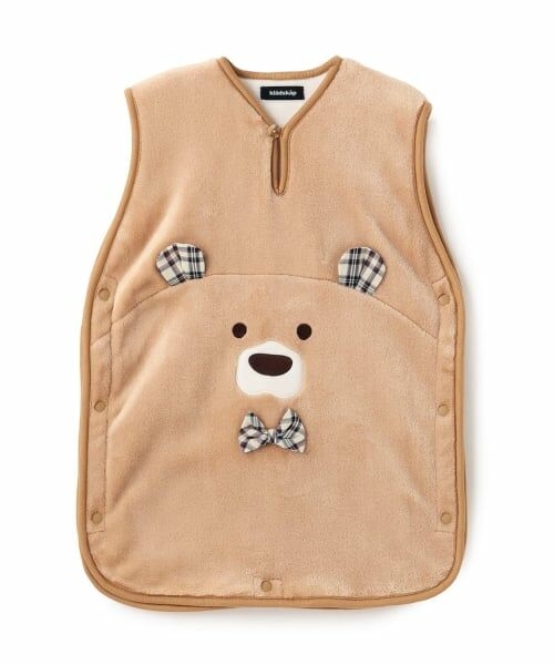 kladskap / クレードスコープ ベビー・キッズウエア | いきものボアスリーパー（ベージュ）