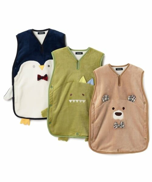 kladskap / クレードスコープ ベビー・キッズウエア | いきものボアスリーパー | 詳細6