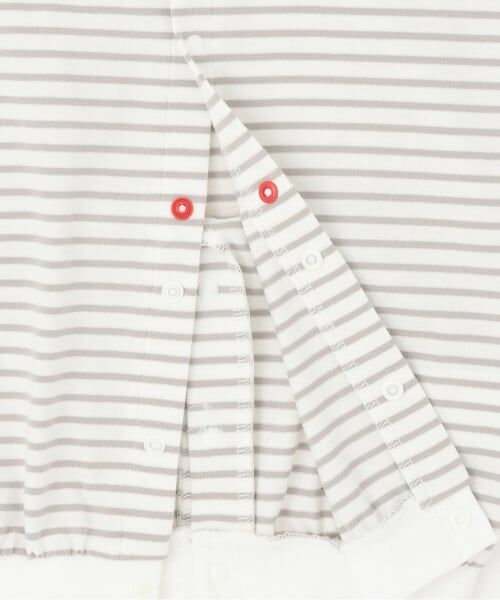 kladskap / クレードスコープ ロンパース | お尻アニマルボーダー2wayオール | 詳細11