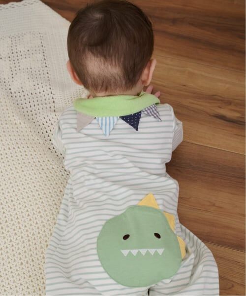 kladskap / クレードスコープ ロンパース | お尻アニマルボーダー2wayオール | 詳細21