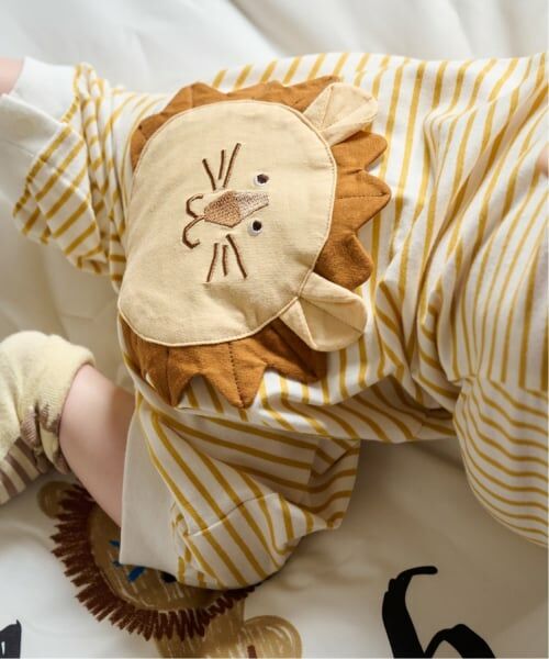 kladskap / クレードスコープ ロンパース | お尻アニマルボーダー2wayオール | 詳細22