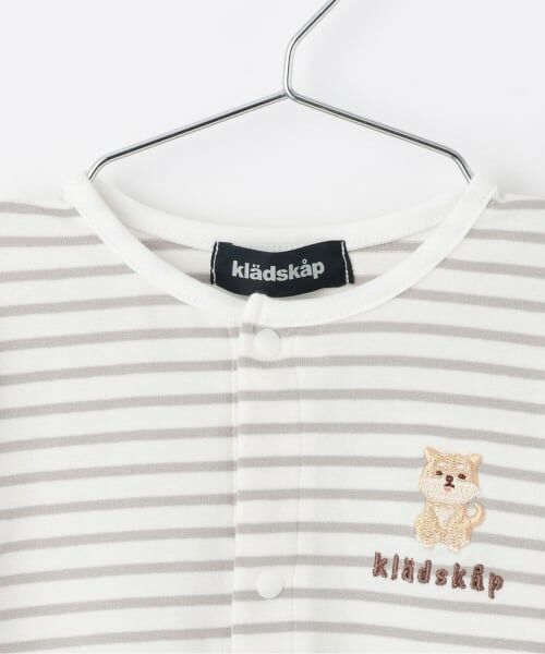 kladskap / クレードスコープ ロンパース | お尻アニマルボーダー2wayオール | 詳細6