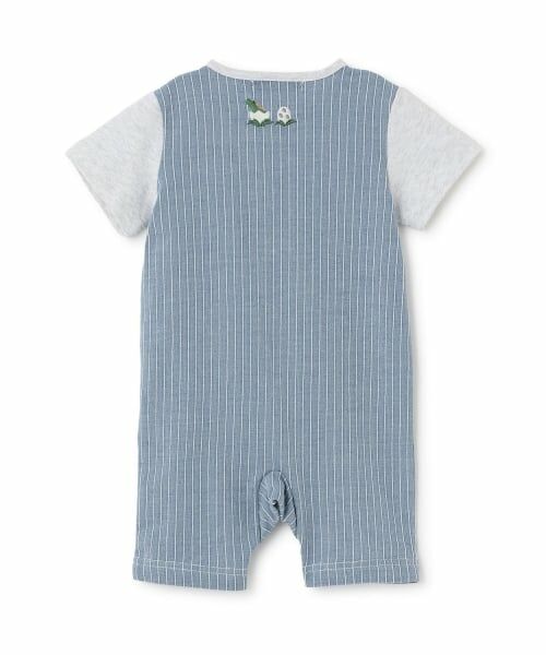 kladskap / クレードスコープ ロンパース | 恐竜サロペット風半袖カバーオール | 詳細1