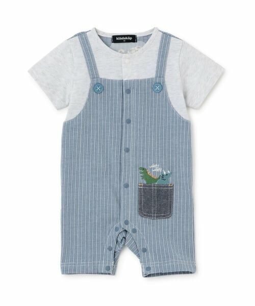 kladskap / クレードスコープ ロンパース | 恐竜サロペット風半袖カバーオール | 詳細12