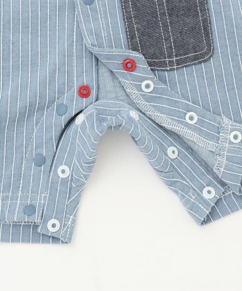 kladskap / クレードスコープ ロンパース | 恐竜サロペット風半袖カバーオール | 詳細6