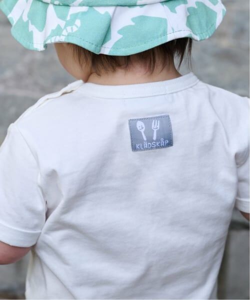 kladskap / クレードスコープ ベビー・キッズウエア | トマトアップリケ半袖Tシャツセットアップ | 詳細13