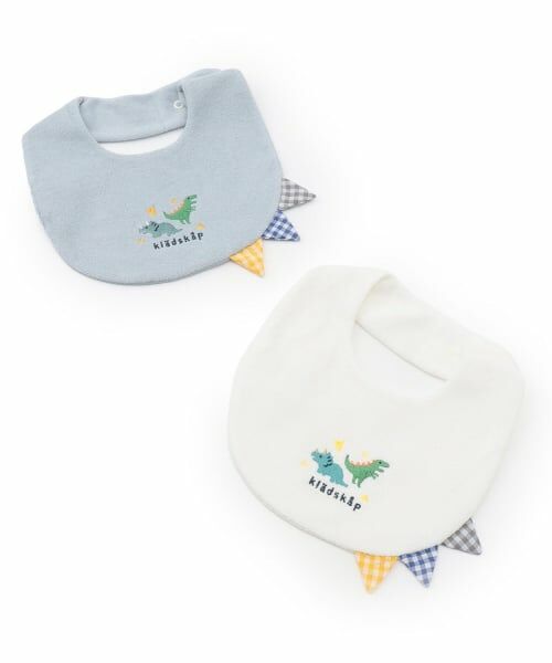 kladskap / クレードスコープ スタイ・ビブ | 恐竜刺しゅうスタイ | 詳細6