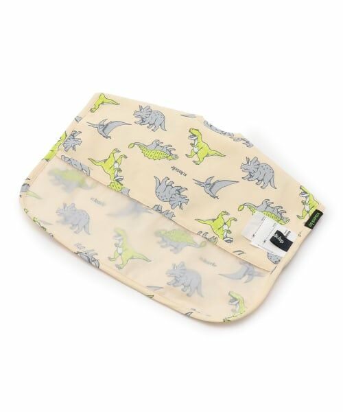 kladskap / クレードスコープ スタイ・ビブ | 総柄お食事スタイ（薄ベージュ）