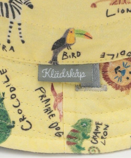 kladskap / クレードスコープ ハット | アニマル柄リバーシブルバケットハット | 詳細6