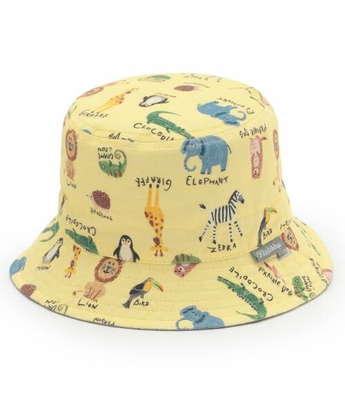 kladskap / クレードスコープ ハット | アニマル柄リバーシブルバケットハット（クリーム）