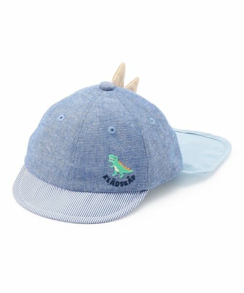 kladskap / クレードスコープ ベビー・キッズグッズ | 恐竜キャップ(サックス)