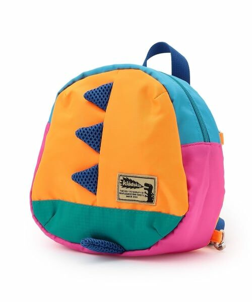 kladskap / クレードスコープ ショルダーバッグ | 恐竜やらかしリュック型ポシェット（オレンジ）