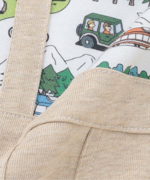 kladskap / クレードスコープ ロンパース | ピクニック柄半袖カバーオール | 詳細6