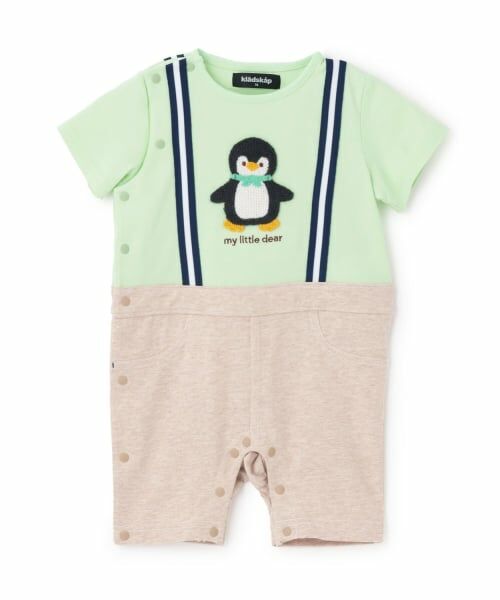 kladskap / クレードスコープ ロンパース | アニマルモチーフ半袖カバーオール | 詳細10