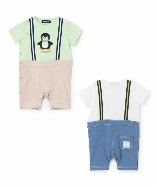 kladskap / クレードスコープ ロンパース | アニマルモチーフ半袖カバーオール | 詳細9