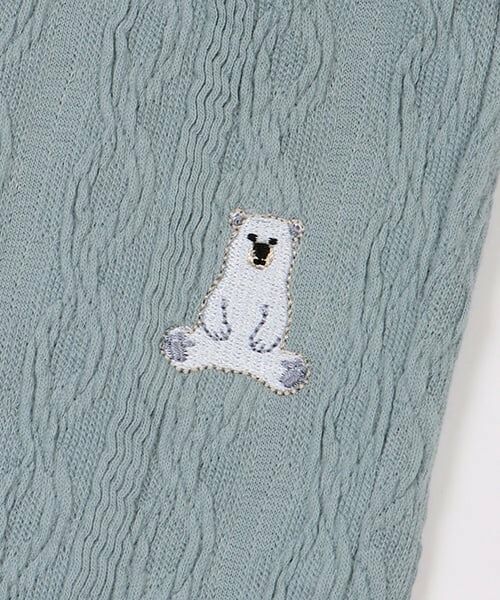 kladskap / クレードスコープ その他パンツ | クマワンポイントケーブルJQロング丈レギパン | 詳細4