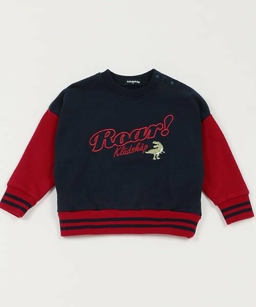 kladskap / クレードスコープ スウェット | 雄叫びザウルス配色ロゴトレーナー | 詳細10