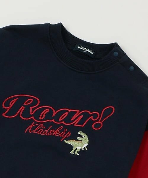 kladskap / クレードスコープ スウェット | 雄叫びザウルス配色ロゴトレーナー | 詳細2