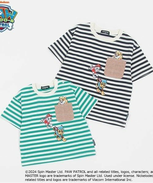 kladskap / クレードスコープ Tシャツ | 【パウ・パトロール】ボーダー半袖Tシャツ | 詳細11