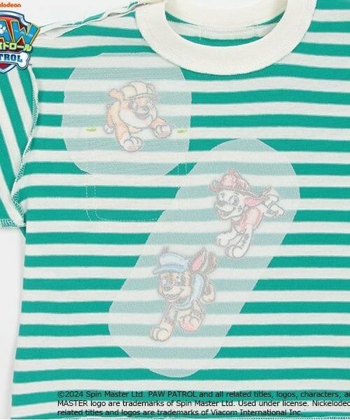 kladskap / クレードスコープ Tシャツ | 【パウ・パトロール】ボーダー半袖Tシャツ | 詳細5
