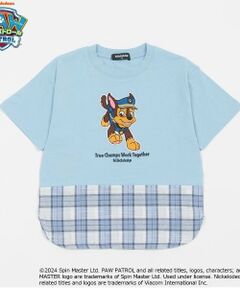 kladskap / クレードスコープ Tシャツ | 【パウ・パトロール】裾チェック半袖Tシャツ