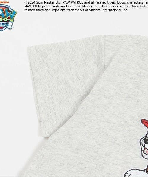 kladskap / クレードスコープ Tシャツ | 【パウ・パトロール】裾チェック半袖Tシャツ | 詳細3