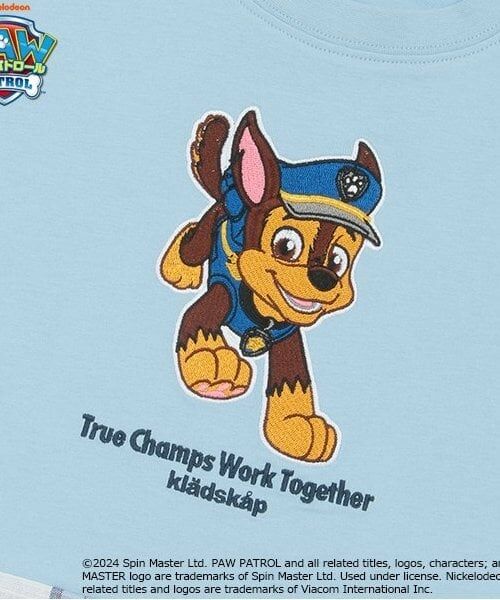kladskap / クレードスコープ Tシャツ | 【パウ・パトロール】裾チェック半袖Tシャツ | 詳細4