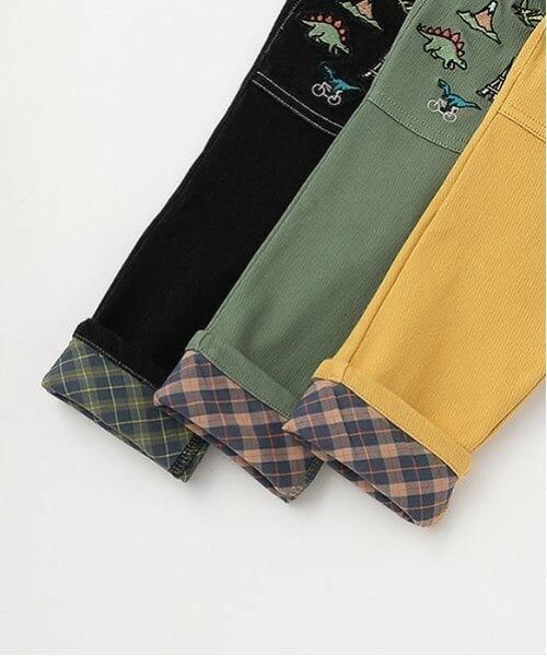 kladskap / クレードスコープ その他パンツ | 恐竜裾折り返しロング丈ストレートパンツ | 詳細10