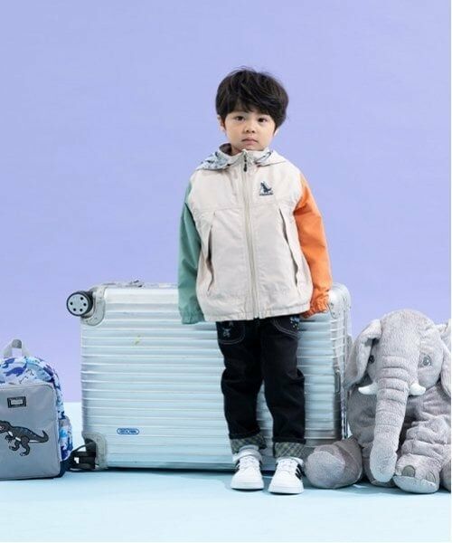 kladskap / クレードスコープ その他パンツ | 恐竜裾折り返しロング丈ストレートパンツ | 詳細17